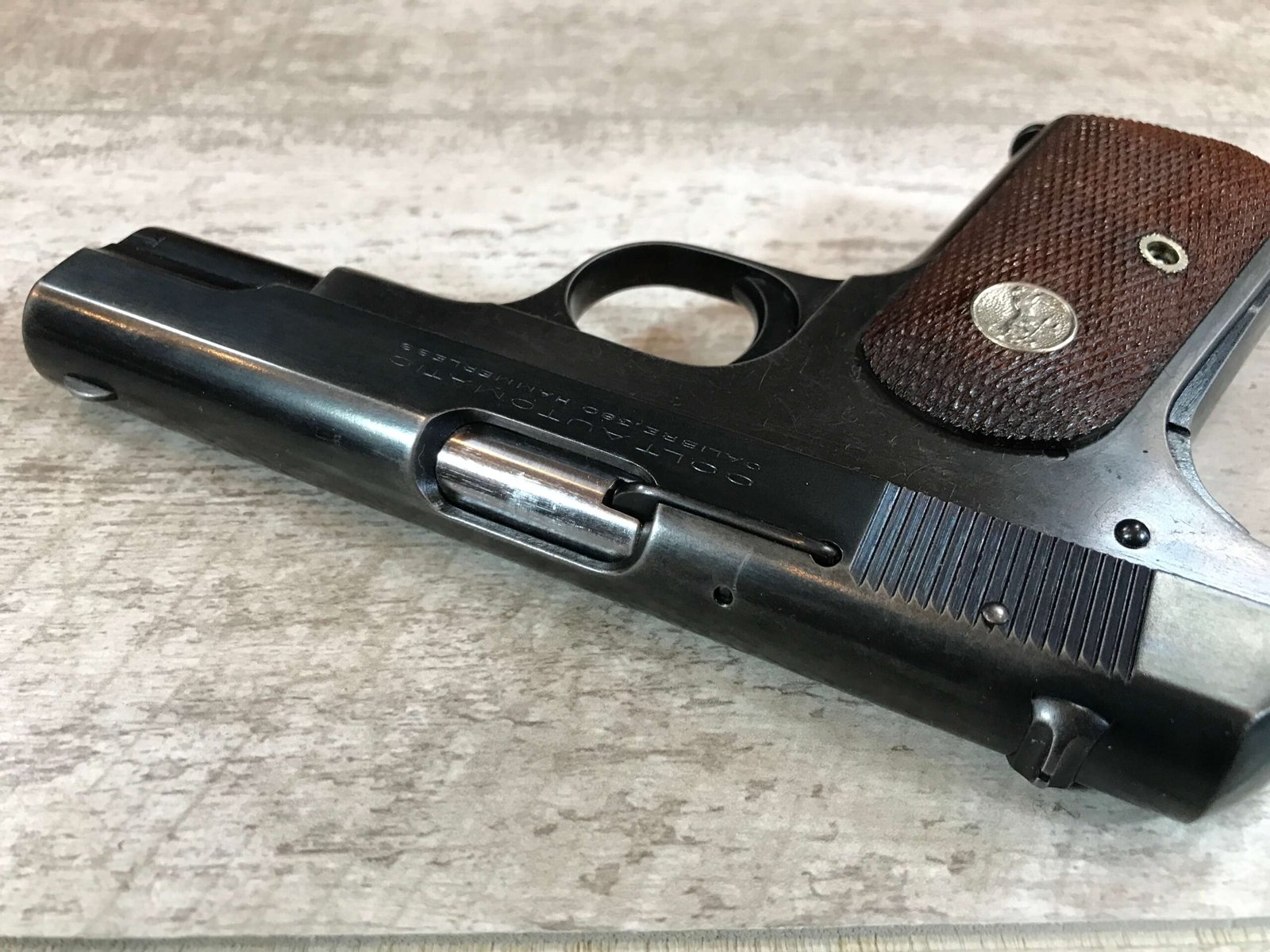 COLT MODEL 1908 POCKET .380 PISTOL #007 - Checkpoint Charlie's