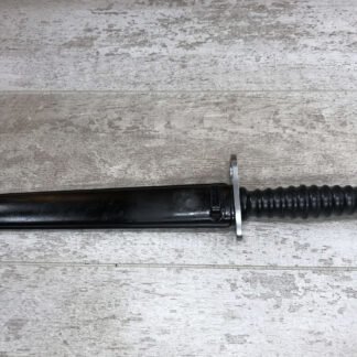 VINTAGE SWISS ARMY F&W BAYONET W/ SCABBARD M1957 #2210045-PF
