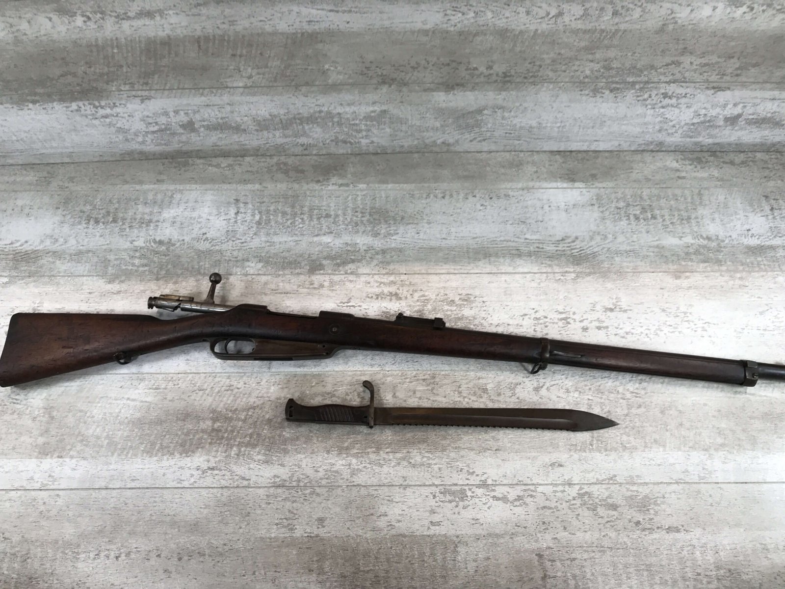 GEWEHR 88 GEW 88 RIFLE W/SAWBACK BAYONET #435 - Checkpoint Charlie's