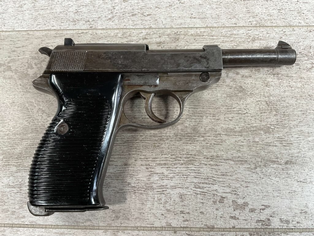 MAUSER, BYF43, BYF 43, P38, PISTOL, MATCHING, GERMAN, GERMANY, P38, P.38, WWII, WW2, C&R, SVW45, SVW, GERMAN, WW2, GRAY GHOST