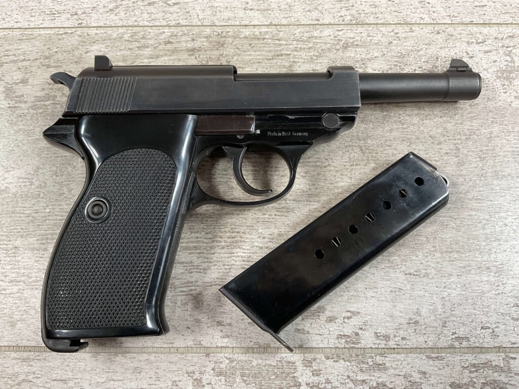 walther p38 rare pistol german single roll mark
