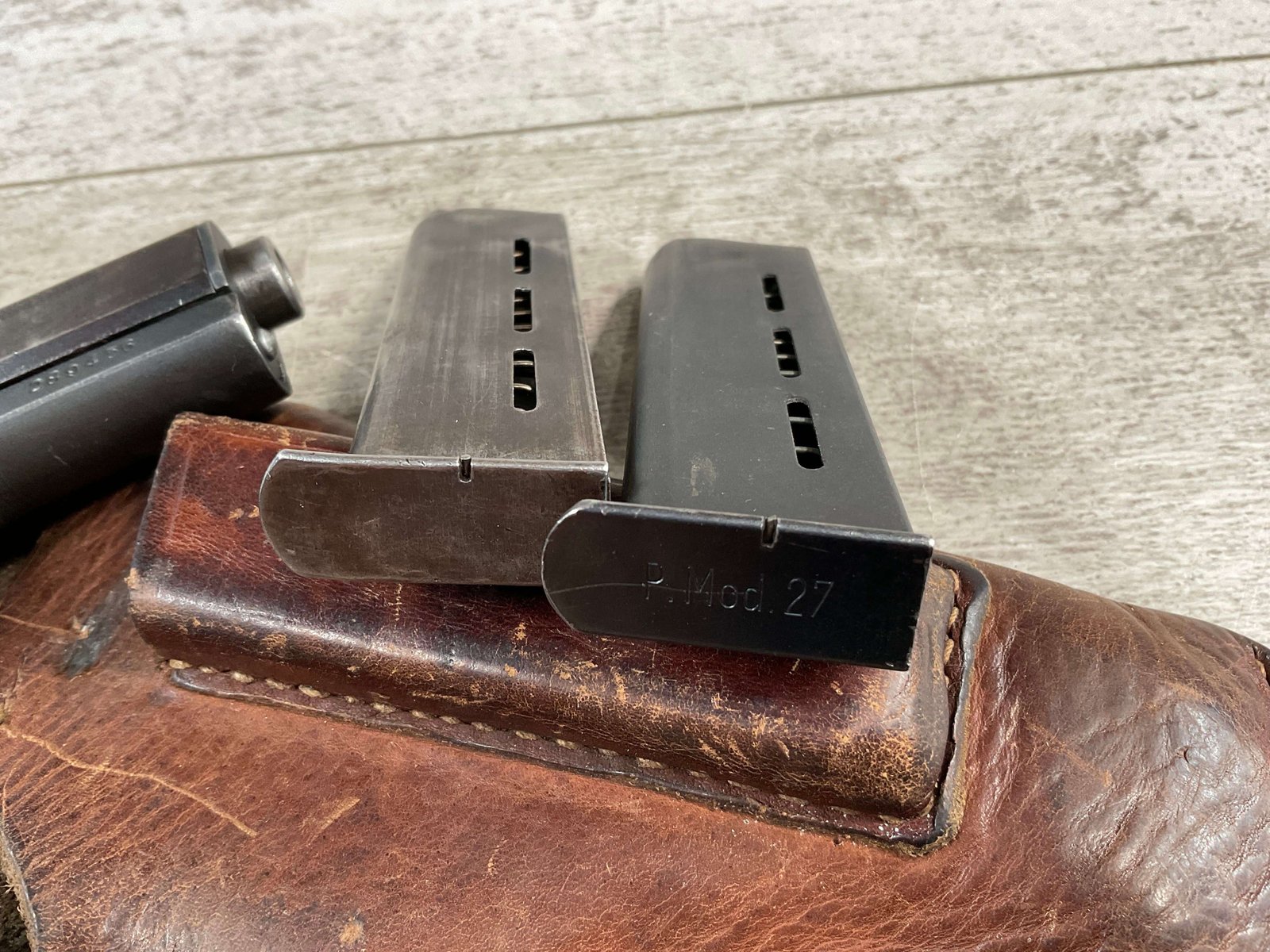 CZ27 FNH MILITARY-BLUE & PHOSPHATE 7.65MM NAZI MARKED W/2
