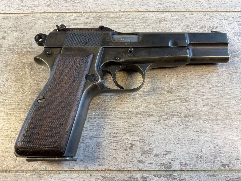 FN BROWNING HI POWER 9MM NAZI MARKED ALL MATCHING PISTOL #3-05017
