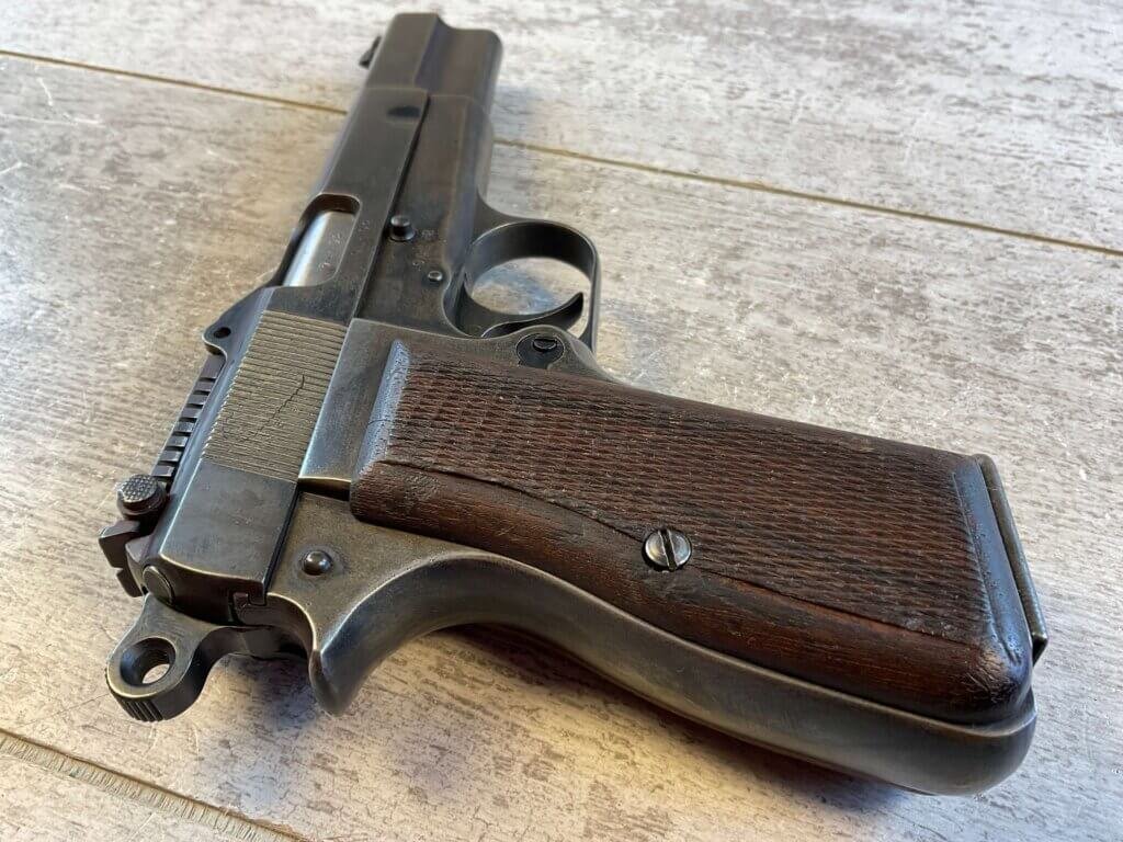 FN BROWNING HI POWER 9MM NAZI MARKED ALL MATCHING PISTOL #3-05017