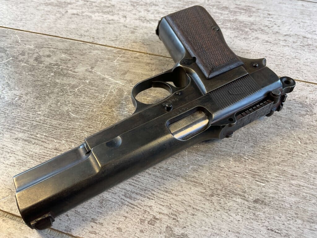 FN BROWNING HI POWER 9MM NAZI MARKED ALL MATCHING PISTOL #3-05017