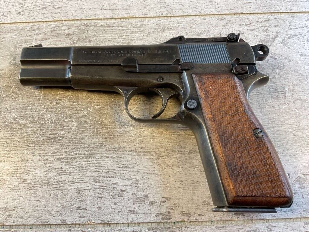 FN BROWNING HI POWER 9MM NAZI MARKED ALL MATCHING PISTOL #3-05017