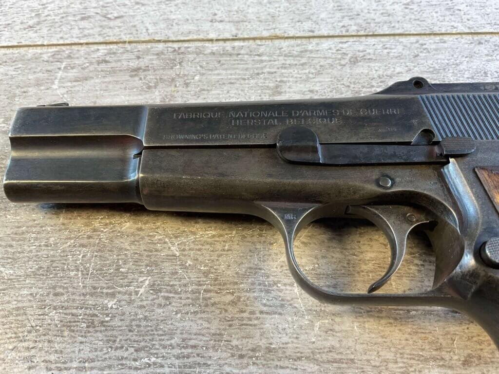 FN BROWNING HI POWER 9MM NAZI MARKED ALL MATCHING PISTOL #3-05017