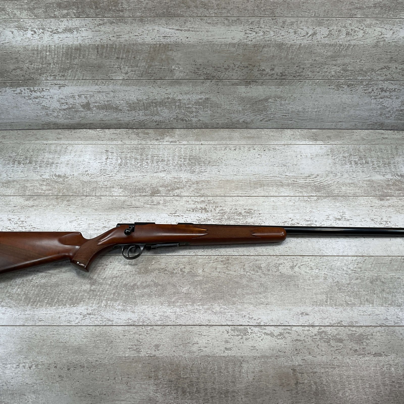 ANSCHUTZ 1730 D HB .22 HORNET BOLT ACTION RIFLE, MINTY #3-09006-WK