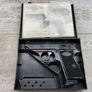 WALTHER MANURHIN PPK/S .380 ACP SEMI AUTO PISTOL, LIKE NEW #3-08119-BDH