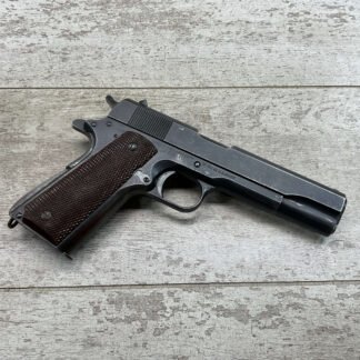 REMINGTON RAND M1911A1 .45CAL PISTOL, 1942 MFR #3-11005-CJ