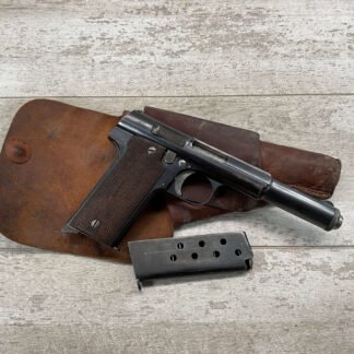 ASTRA MODEL 400 RARE NAZI SEMI-AUTO PISTOL RIG #3-08113-BDH