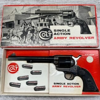 COLT 2nd GENERATION SINGLE ACTION ARMY REVOLVER "PEACEMAKER", NEW IN BOX #3-08118-BDH