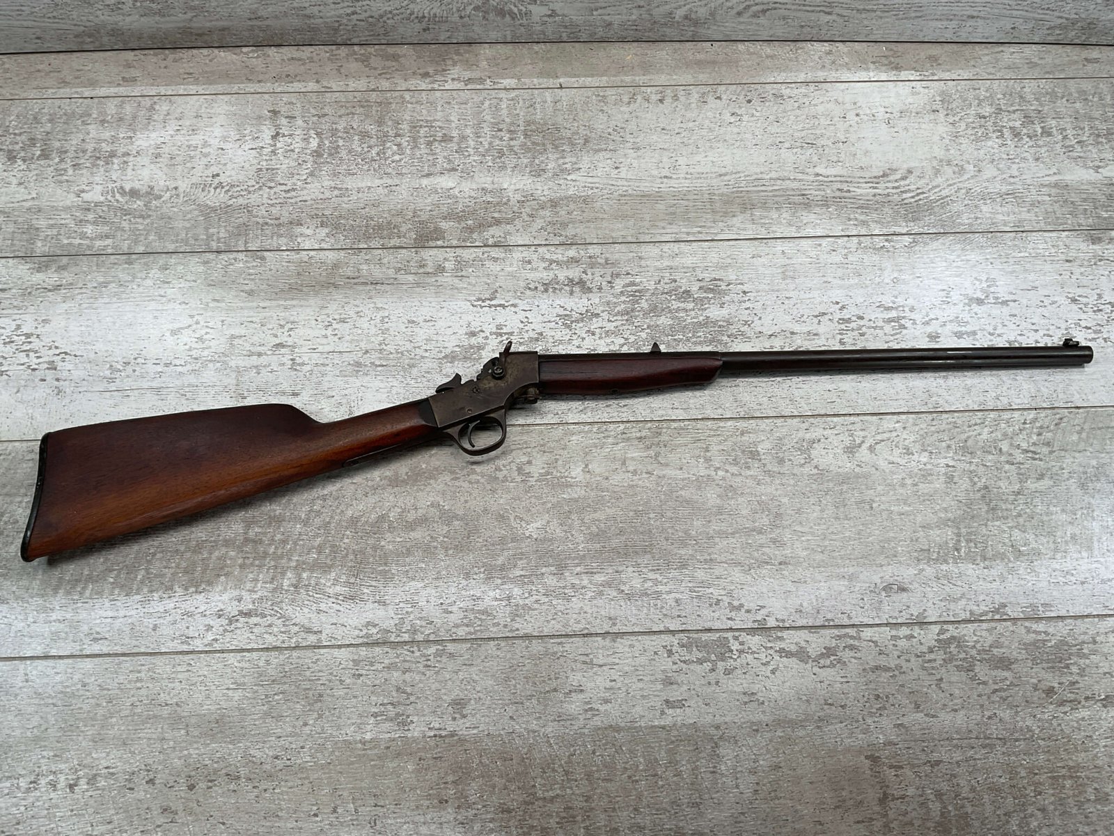 J STEVENS CRACKSHOT .22LR SINGLE SHOT FALLING BLOCK RIFLE #3-12010-PF ...