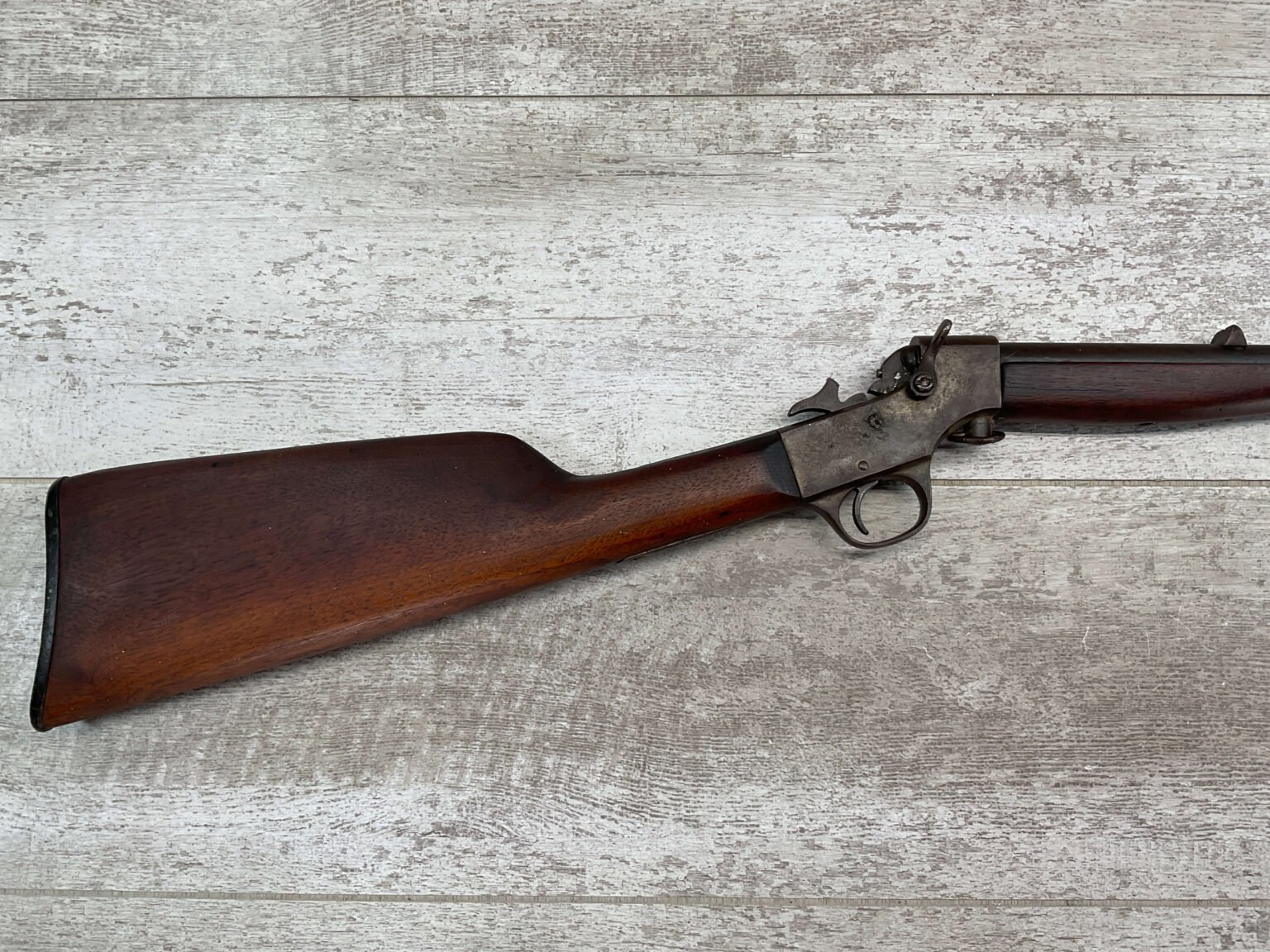 J STEVENS CRACKSHOT .22LR SINGLE SHOT FALLING BLOCK RIFLE #3-12010-PF ...
