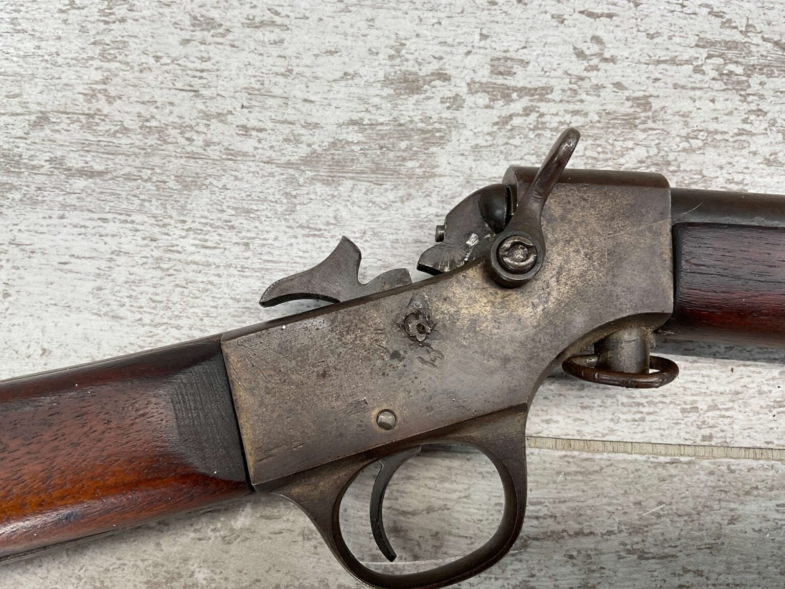 J STEVENS CRACKSHOT .22LR SINGLE SHOT FALLING BLOCK RIFLE #3-12010-PF ...