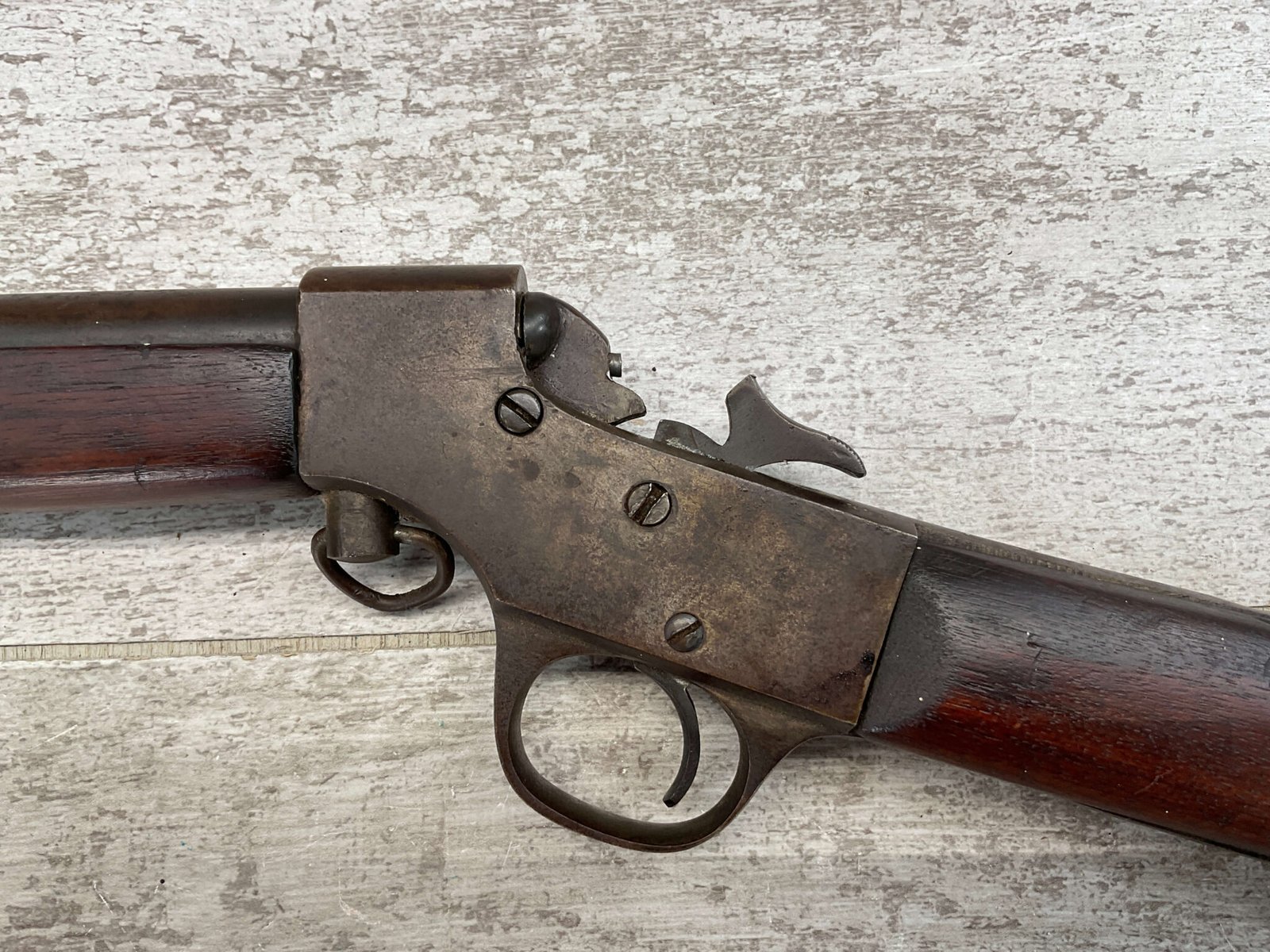 J STEVENS CRACKSHOT .22LR SINGLE SHOT FALLING BLOCK RIFLE #3-12010-PF ...