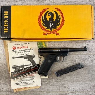 RUGER MARK I STANDARD 4 3/4" PENCIL BBL 22LR PISTOL #4-01045