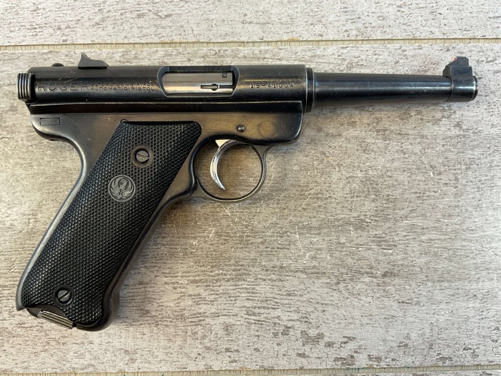 RUGER MARK I STANDARD 4 3/4" PENCIL BBL 22LR PISTOL #4-01045