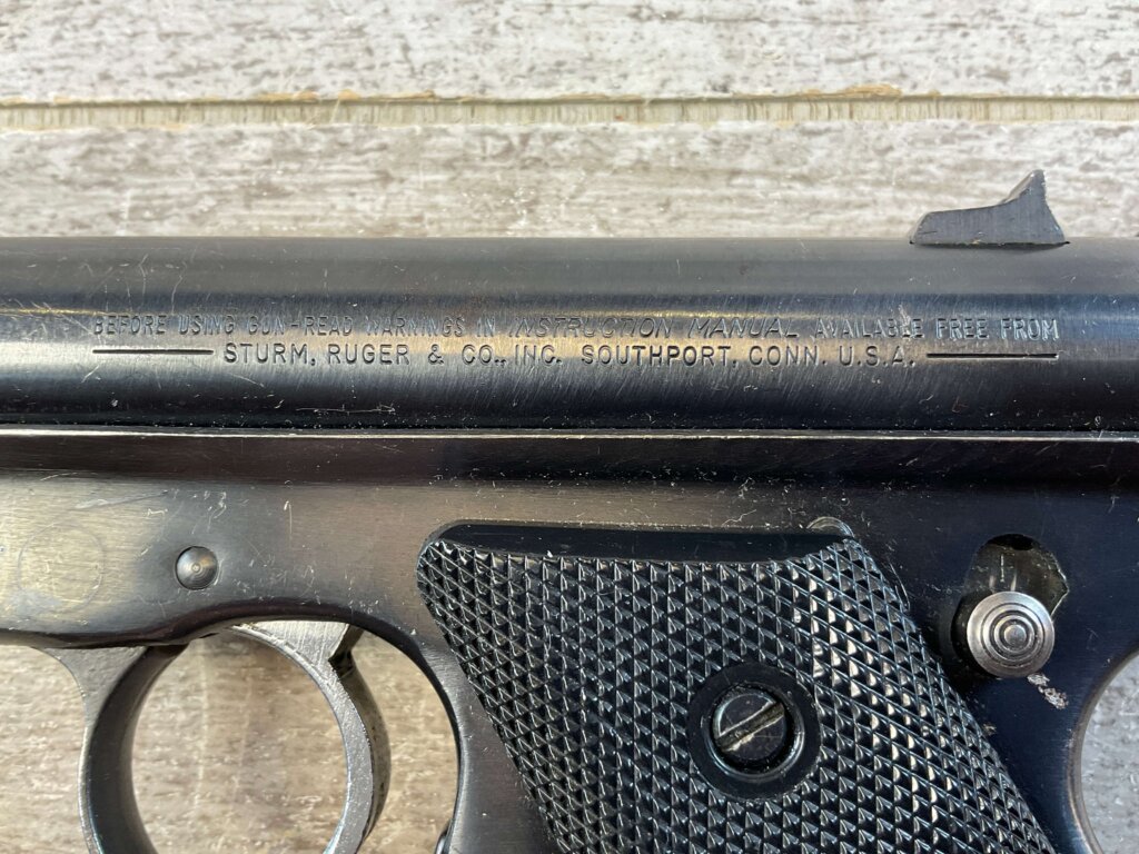 RUGER MARK I STANDARD 4 3/4" PENCIL BBL 22LR PISTOL #4-01045