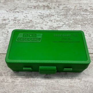 MTM CASE-GARD P50-9M AMMO BOX 50 ROUNDS FLIP TOP 9MM 380 ACP #4-01028-PF