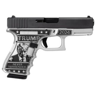 GLOCK 19 GEN3 "TRUMP 2024 MUG SHOT" HANDGUN 9MM LUGER 2-15RD MAGAZINES 4" BARREL #4-TRUMP19G3MS-PF