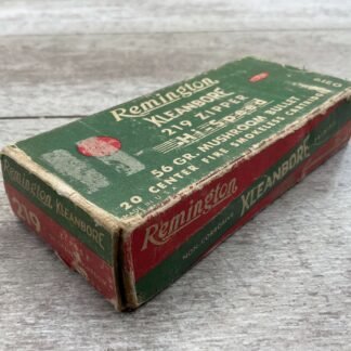 REMINGTON KLEANBORE 219 ZIPPER VINTAGE AMMO #4-03127-MT