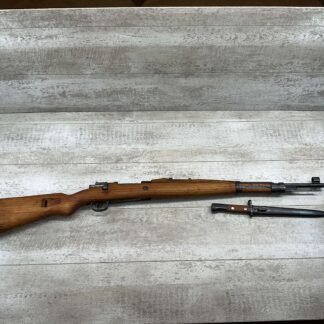 YUGOSLAVIAN M48 MILITARY MAUSER SEMI AUTO RIFLE W/ BAYONET #4-04256-PF