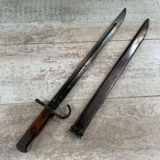JAPANESE TYPE 30 BAYONET & METAL SCABBARD, VARIATION C #4-03020-BA