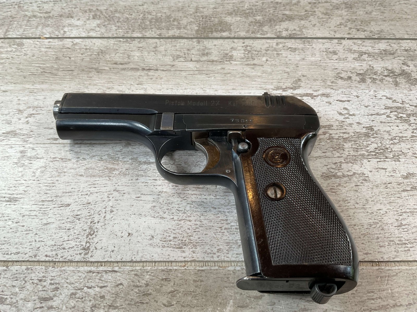 CZECH CZ27 PISTOLE MODELL 27 NAZI MARKED PISTOL - Checkpoint
