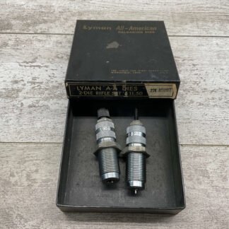 LYMAN 22 HORNET DIE SET FOR AMMUNITION RELOADING #3-08719-BDH