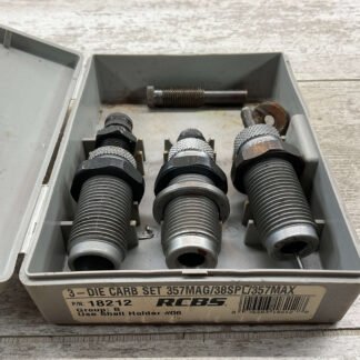 RCBS 3 DIE SET .357MAG/38SPL/357MAX P/N: 18212 #4-06010-MD