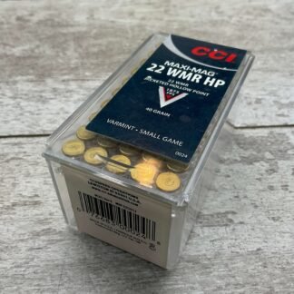 CCI 22 WMR HP AMMUNITION, QTY 50 #4-06004-MD