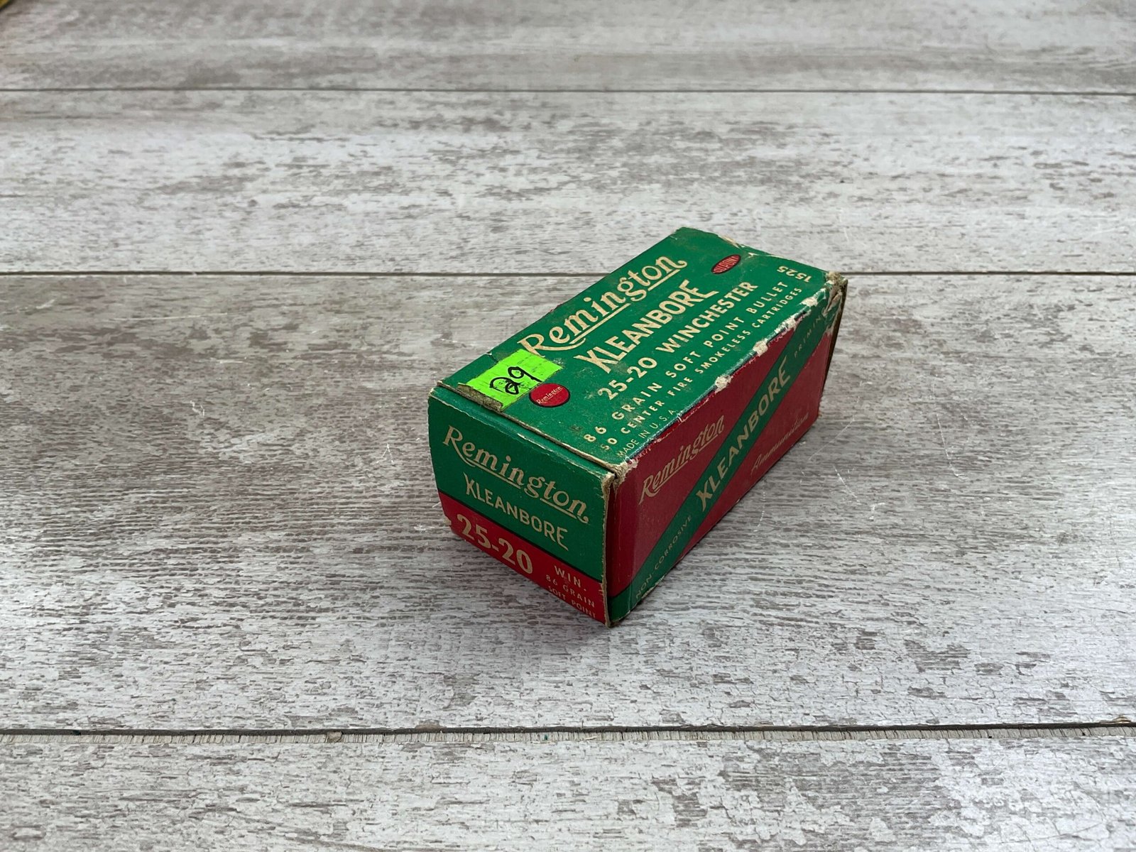 REMINGTON 25-20 WIN. AMMO PARTIAL BOX - Checkpoint Charlie's