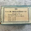 WWII ERA SWEDISH MILITARY 9MM BROWNING LONG AMMO, FULL BOX #4-09521-PF
