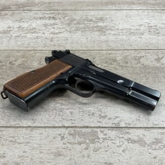 FN BROWNING HI POWER LITHUANIAN 9MM SEMI AUTO PISTOL, RARE & MINTY #4-09103-BA