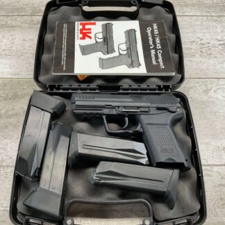 HECKLER & KOCH H&K USP V1 .45 ACP SEMI AUTO PISTOL, W/ NIGHT SIGHTS #4-09008-PF