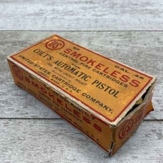 UNITED STATES CARTRIDGE CO .45CAL FMJ AMMO, QTY 50, RARE #4-09126-BA