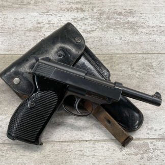 MAUSER SVW45 P38 9MM SEMI AUTO PISTOL RIG #4-09108-BA