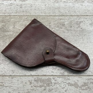 BERETTA 1934/35 WWII PERIOD UNMARKED BROWN LEATHER HOLSTER #4-04162-JN