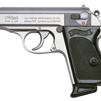 WALTHER ARMS PPK/S 380 ACP SS 3.3" 7+1 SEMI AUTO PISTOL, NEW #4-12053-PF