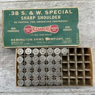 REMINGTON KLEANBORE .38 S&W SPECIAL, VINTAGE, QTY 31 #4-11627-RS