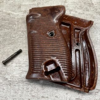 AEG P38 WWII RED BAKELIT PLASTIC GRIPS #5-02106-PF