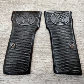 WALTHER MODEL 4 BLACK BAKELITE PISTOL GRIPS #5-03076-PF