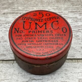 CIVIL WAR ERA UMC NO. 0 PRIMERS TIN, FULL, VINTAGE #5-03014-PF