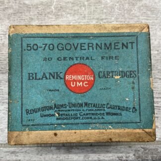 UMC .50-70 GOVERNMENT BLANKS, EMPTY BOX, VINTAGE #5-03024-PF