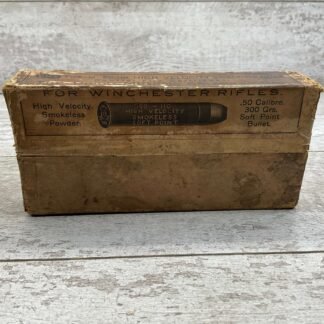 UMC .50-110 HIGH VELOCITY SMOKELESS, EMPTY BOX, RARE, VINTAGE #5-03026-PF