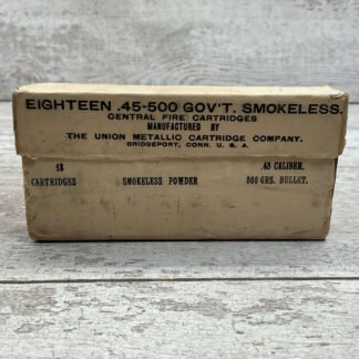 UMC .45-500 GOVERNMENT SMOKELESS, EMPTY BOX, VINTAGE #5-03027-PF