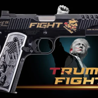 AUTO ORDNANCE TRUMP FIGHT 1911 LIMITED EDITION, NEW IN BOX #5-05202-PF