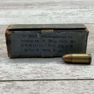 WWI (1918) GERMAN 9MM AMMO, MIXED #5-06020-PF