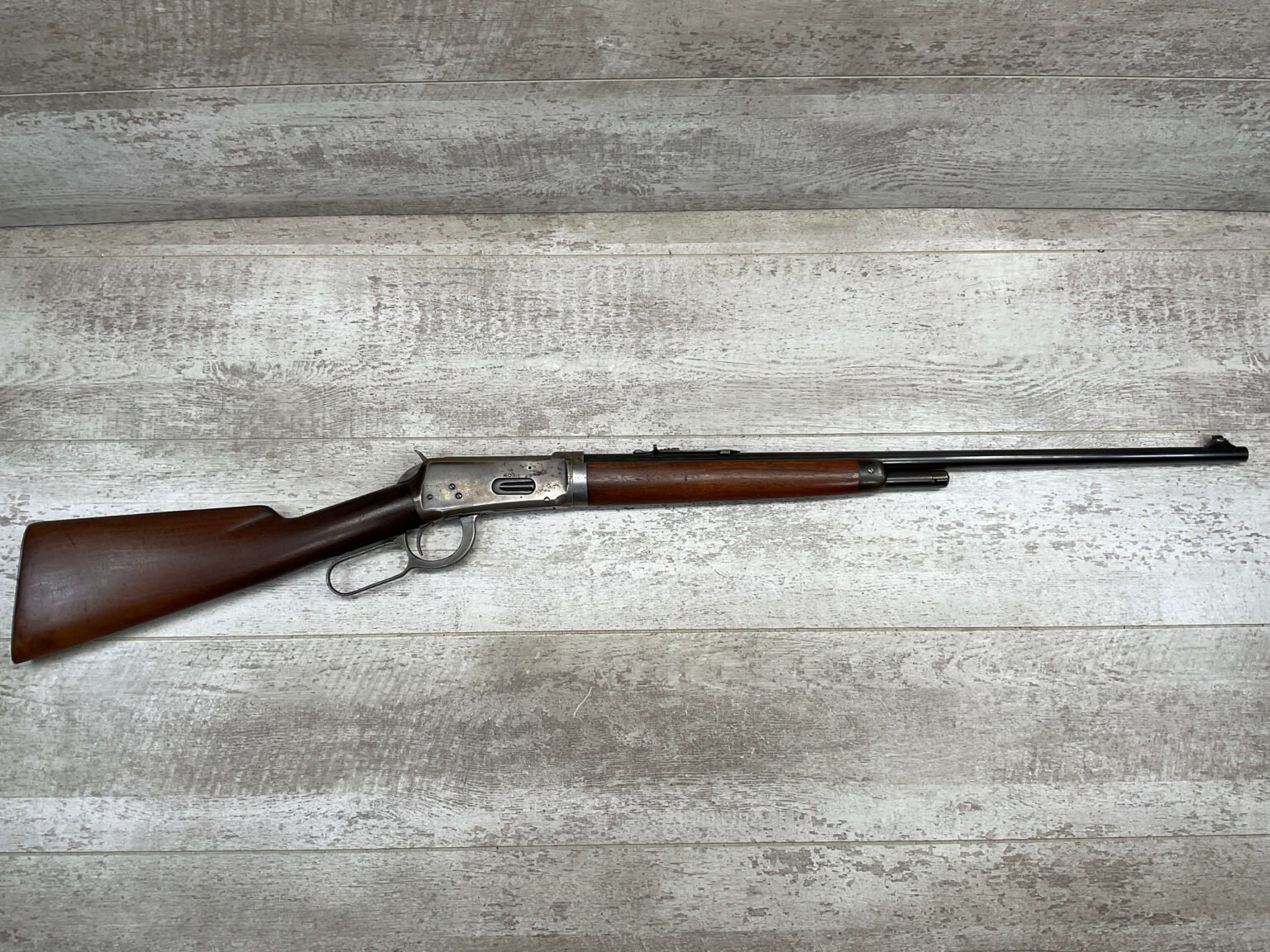 WINCHESTER MODEL 55 32 WS LEVER ACTION RIFLE, 1928 MFR - Checkpoint ...